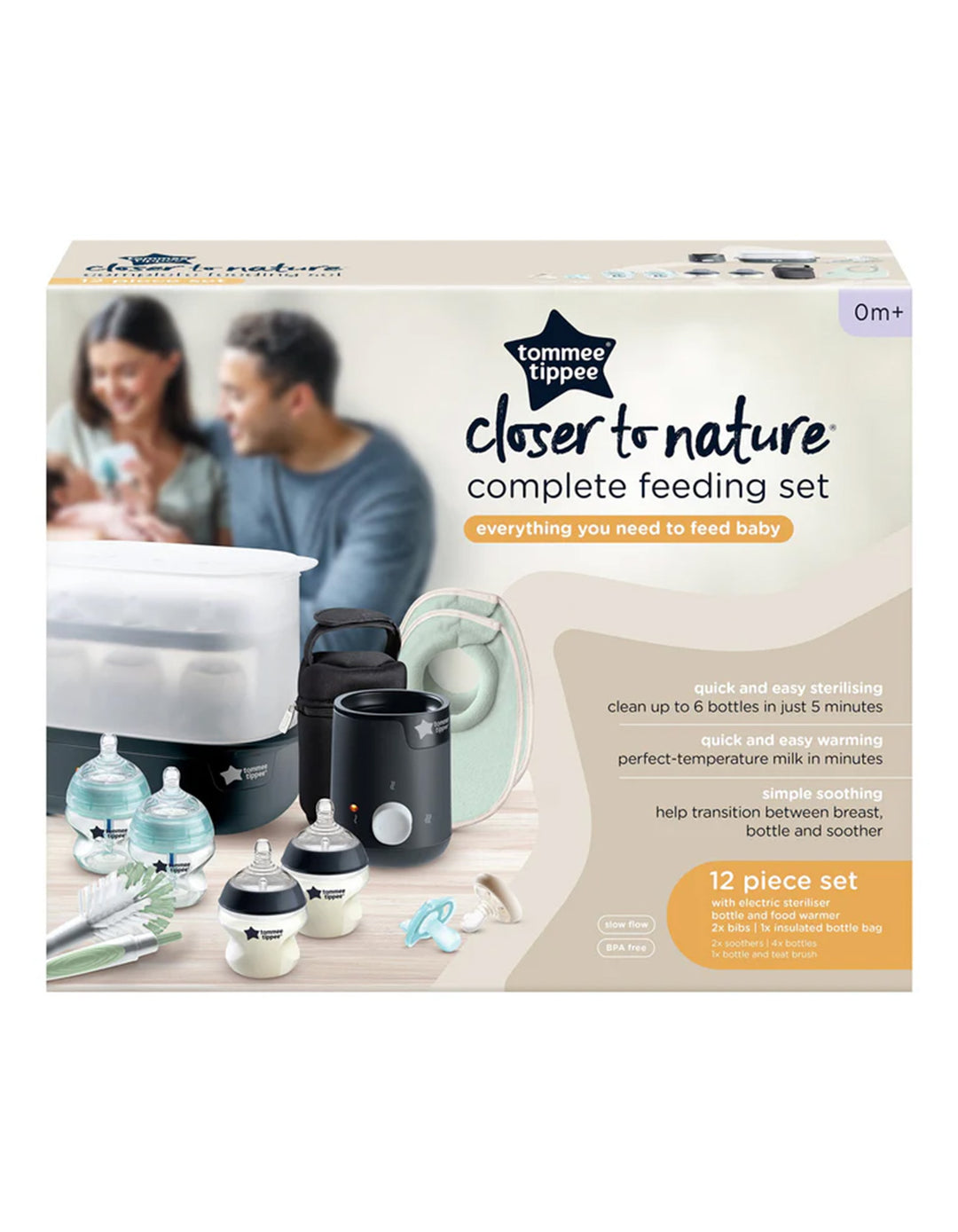 Tommee Tippee Closer to Nature Complete Feeding Set TT 447840 at Zubaidas Pakistan