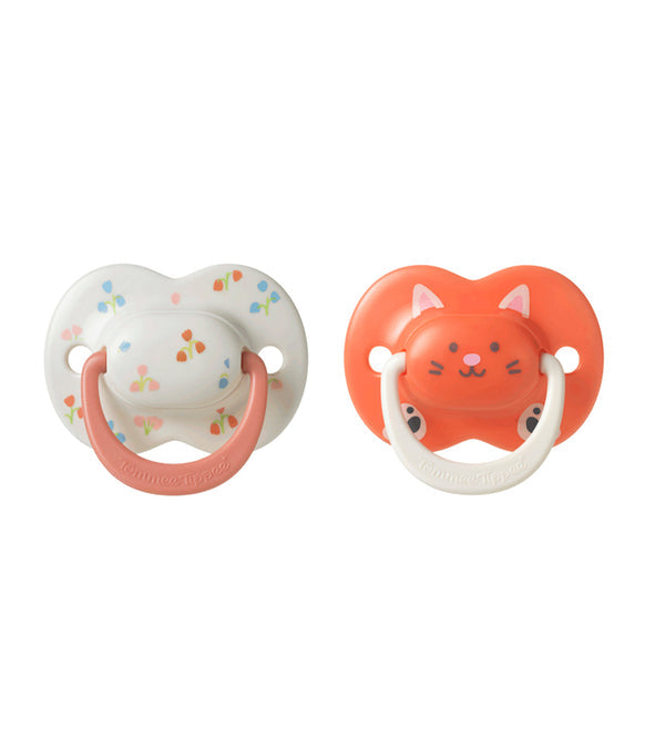 Tommee Tippee Decorated Ultimate Fit Latex Soother 18-36M Pack Of 2 TT 458808 at Zubaidas