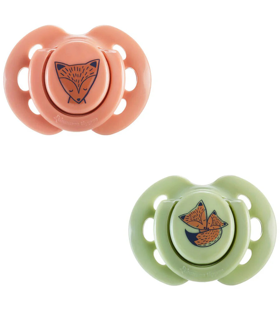 Tommee Tippee Fun Soothers Pack Of 2 0-6M TT 433357 at Zubaidas Online Pakistan