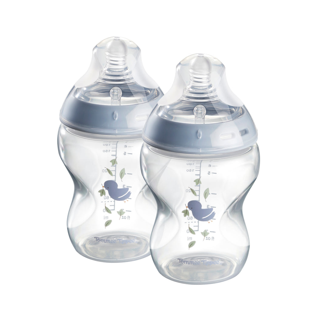 Tommee Tippee Natural Start Feeding Bottles 260ML Pack of 2 TT 427016 at Zubaidas