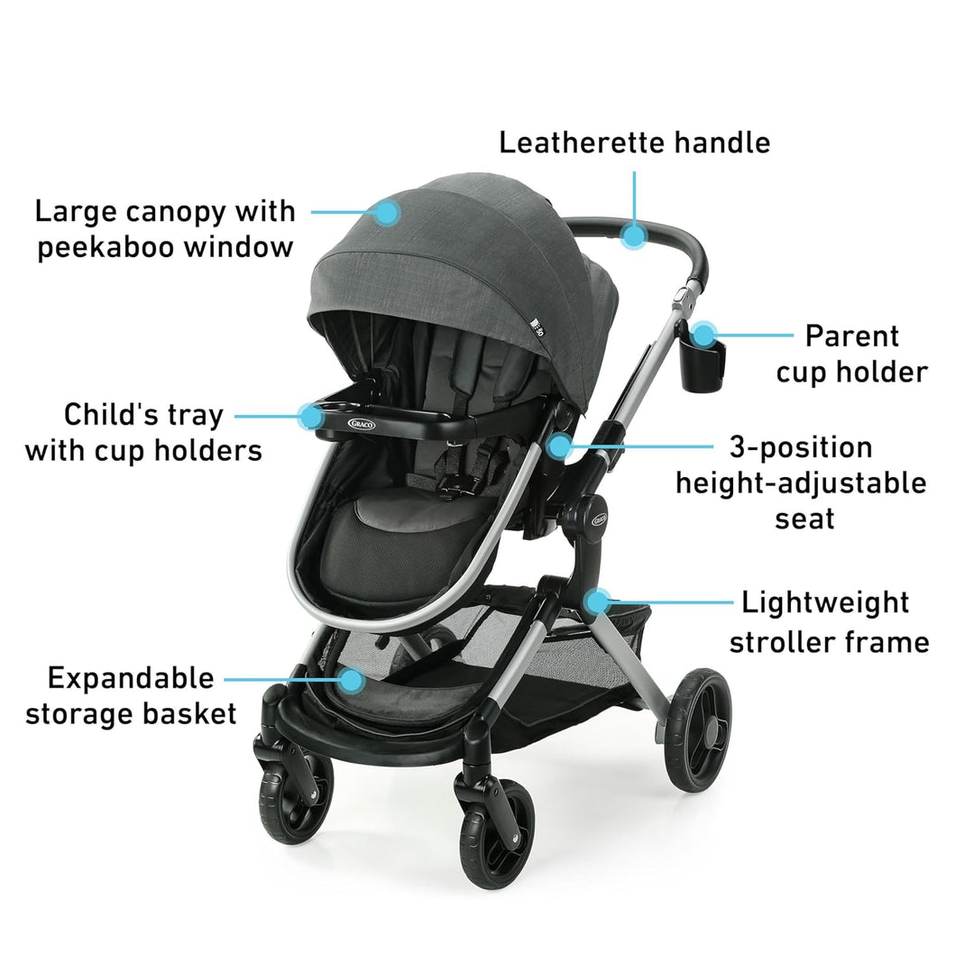 Travel System Graco Modes Nest Sullivan 7DP04SUV at Zubaidas Graco Babyshop Pakistan