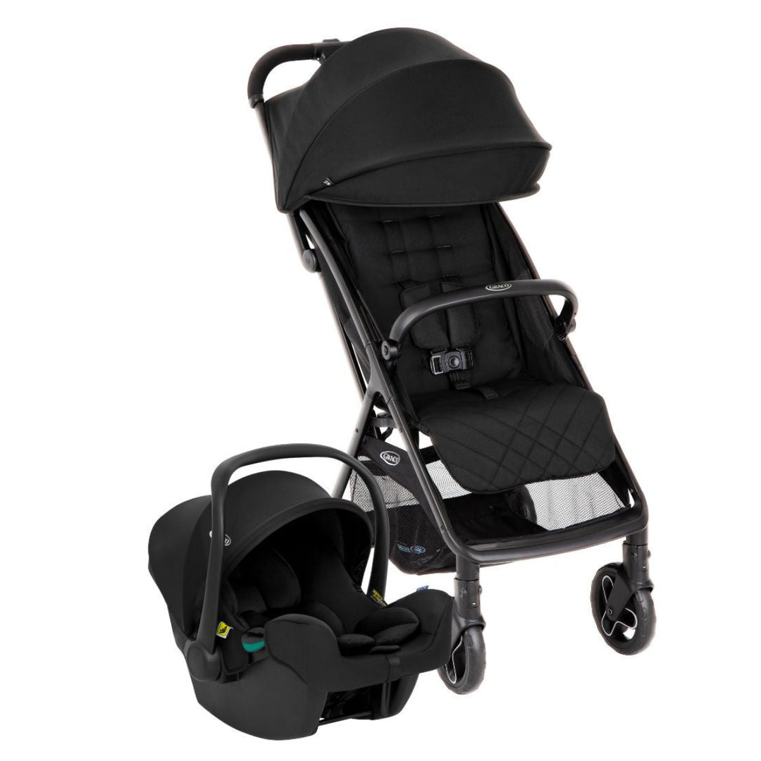Travel System Graco Myavo Midnight witn Rain Cover GT2107AAMDN000 at Zubaidas