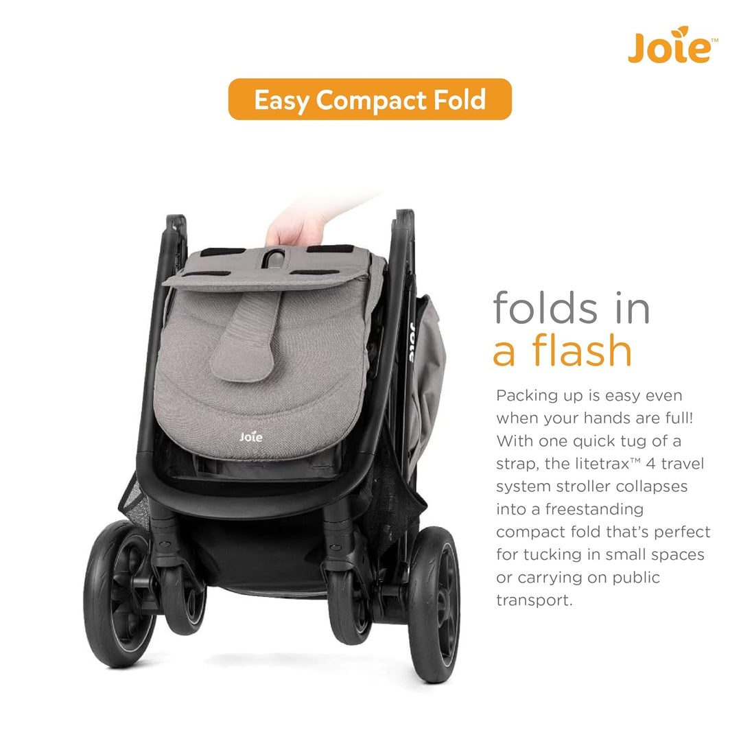 Travel System Joie Litetrax 4 with Gemm Pebble T1112YEPEB000 at Zubaidas Mothershop Pakistan