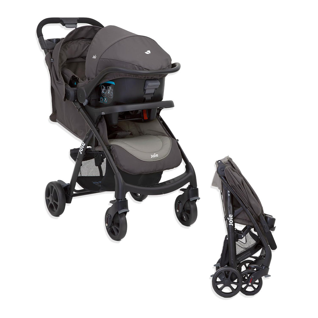 Travel System Joie Muze LX with i-Juva Dark Pewter T1035ECDPW000 at Zubaidas