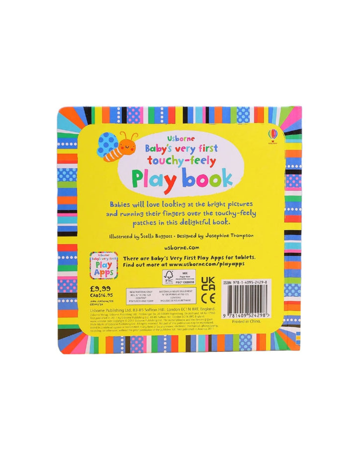 Usborne Baby's Very First Touchy-Feely Playbook at Zubaidas Official Pakistan
