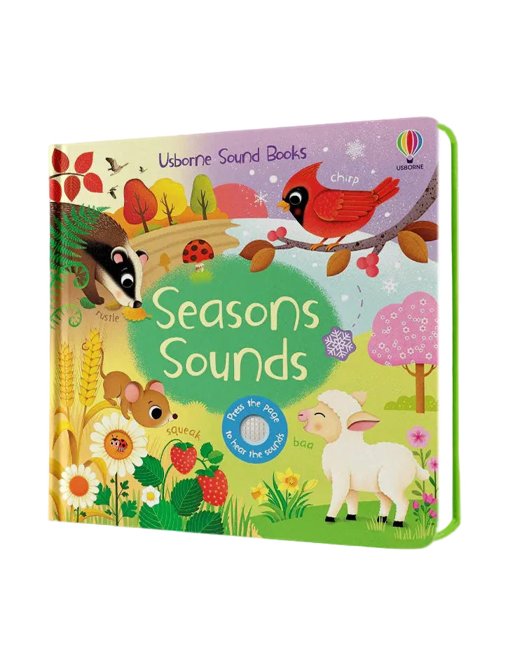Usborne Seasons Sounds Children's Board Book at Zubaidas