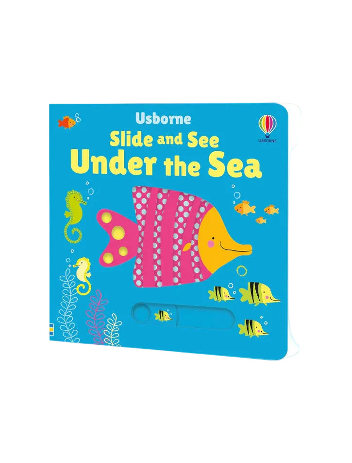Usborne Slide and See Under The Sea Children's Book at Zubaidas