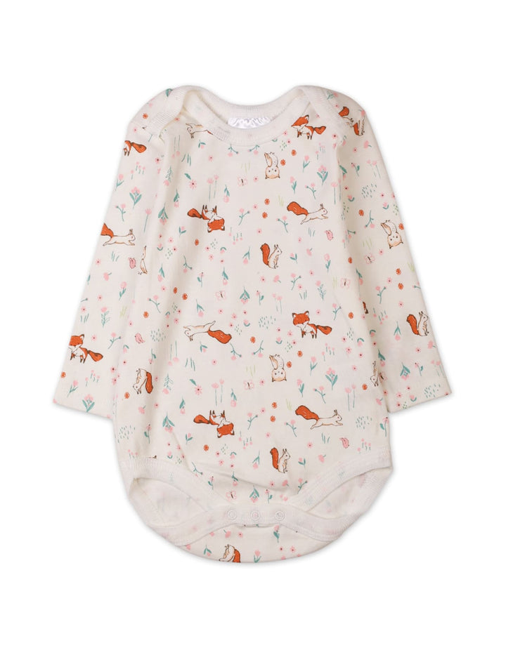 Warm 3 Pieces winter outfit sets Bambies brown pinafore dress and soft bodysuit at Zubaidas Offical Pakistan