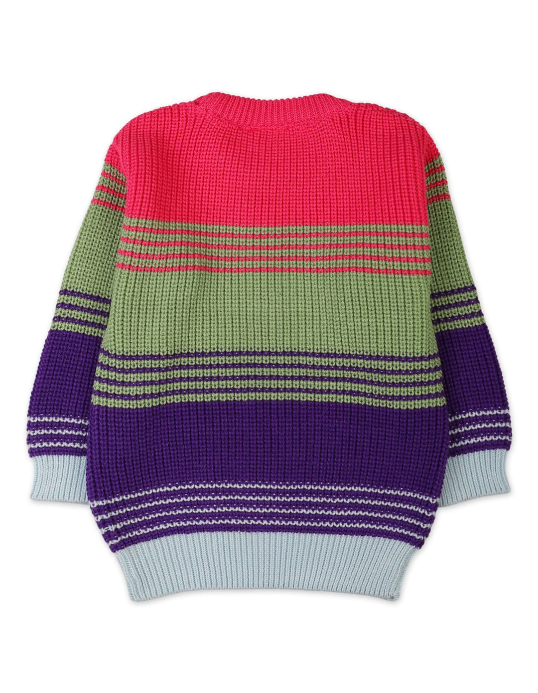 Warm Baby and Kids Sweaters Bambies Multicolor Striped Patterns at Zubaidas Offical Pakistan