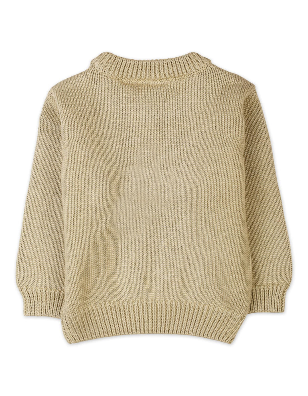 Warm Baby Winter Pullovers Bambies Cable Knit Beige at Zubaidas Offical Pakistan