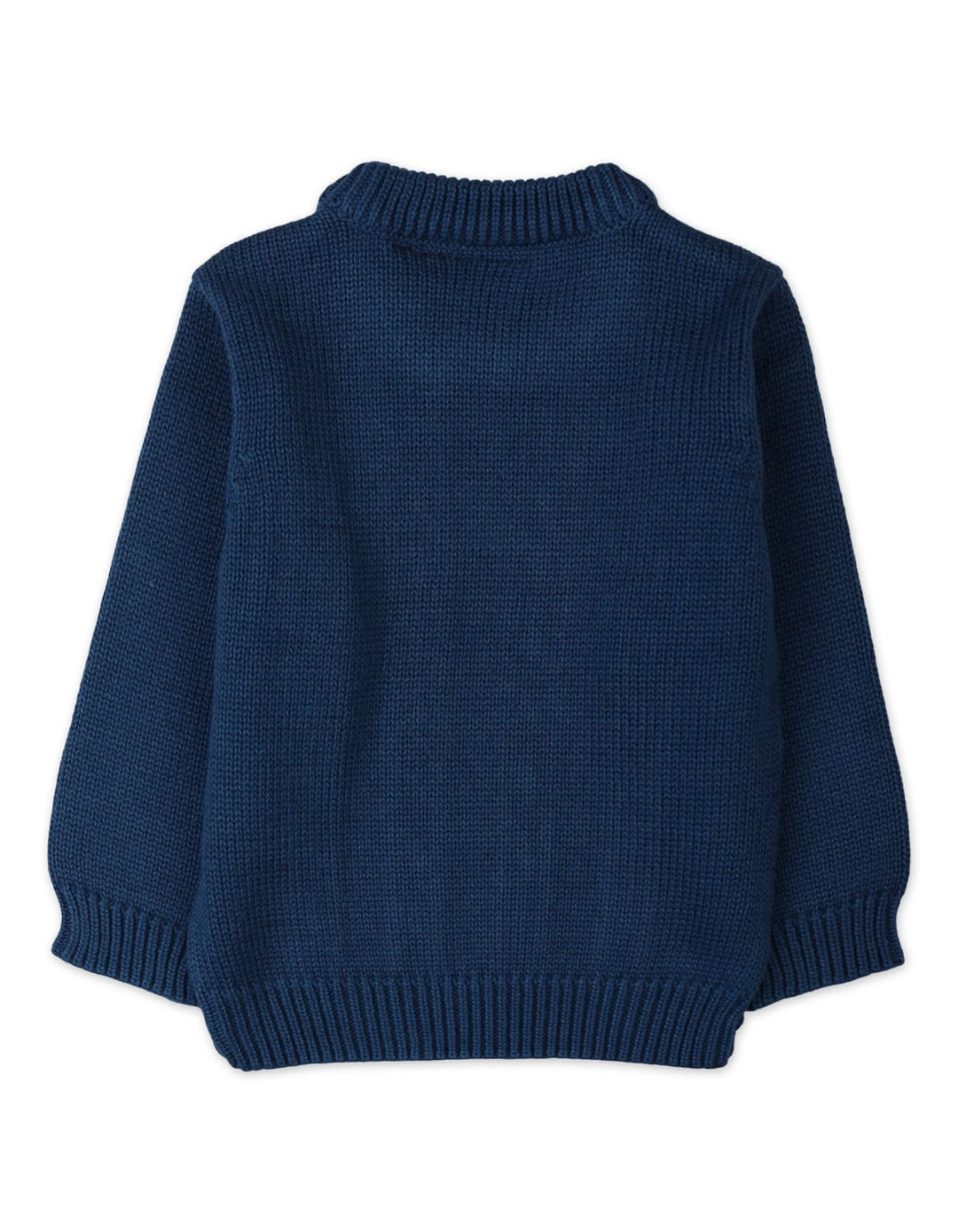 Warm Baby Winter Pullovers Bambies Cable Knit Navy Blue at Zubaidas Offical Pakistan