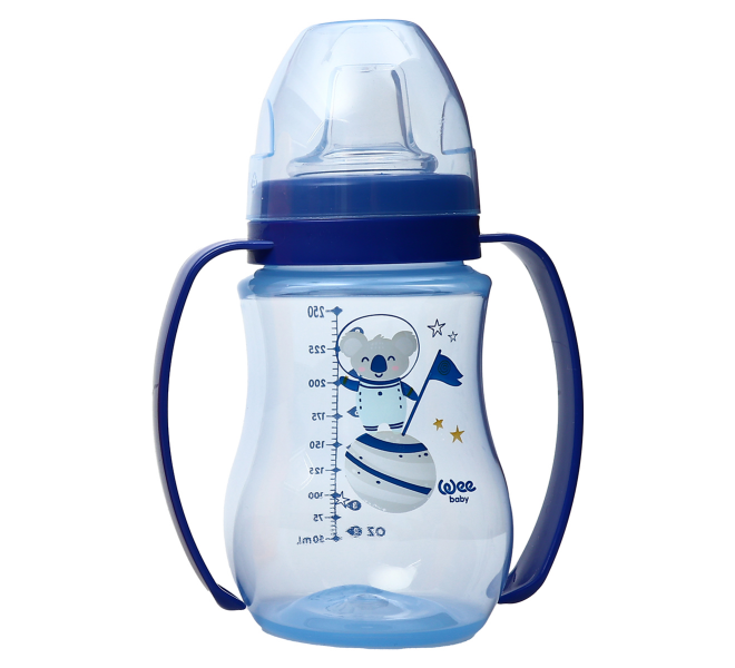 Wee Baby Galaxy Non-Spill Training Cup 250ml Blue at Zubaidas
