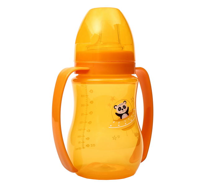 Wee Baby Galaxy Non-Spill Training Cup 250ml Orange at Zubaidas Online Pakistan
