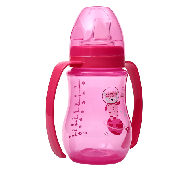 Wee Baby Galaxy Non-Spill Training Cup 250ml Pink at Zubaidas Online Pakistan