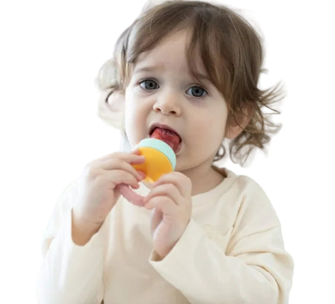 Wee Baby Fruit Strainer with Easy Grip Handle Pink at Zubaidas Online Pakistan