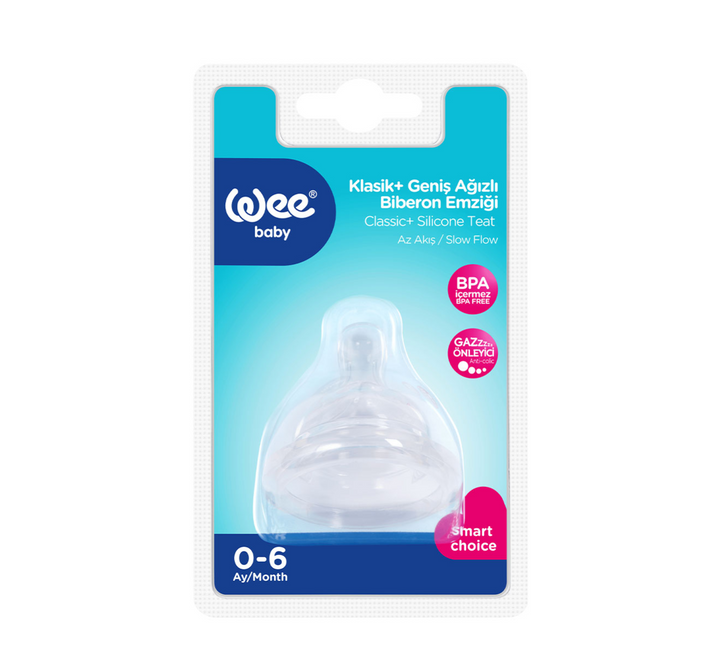 Wee Baby Wide Mouth Bottle Nipple 0-6Month No 1 at Zubaidas Official Pakistan