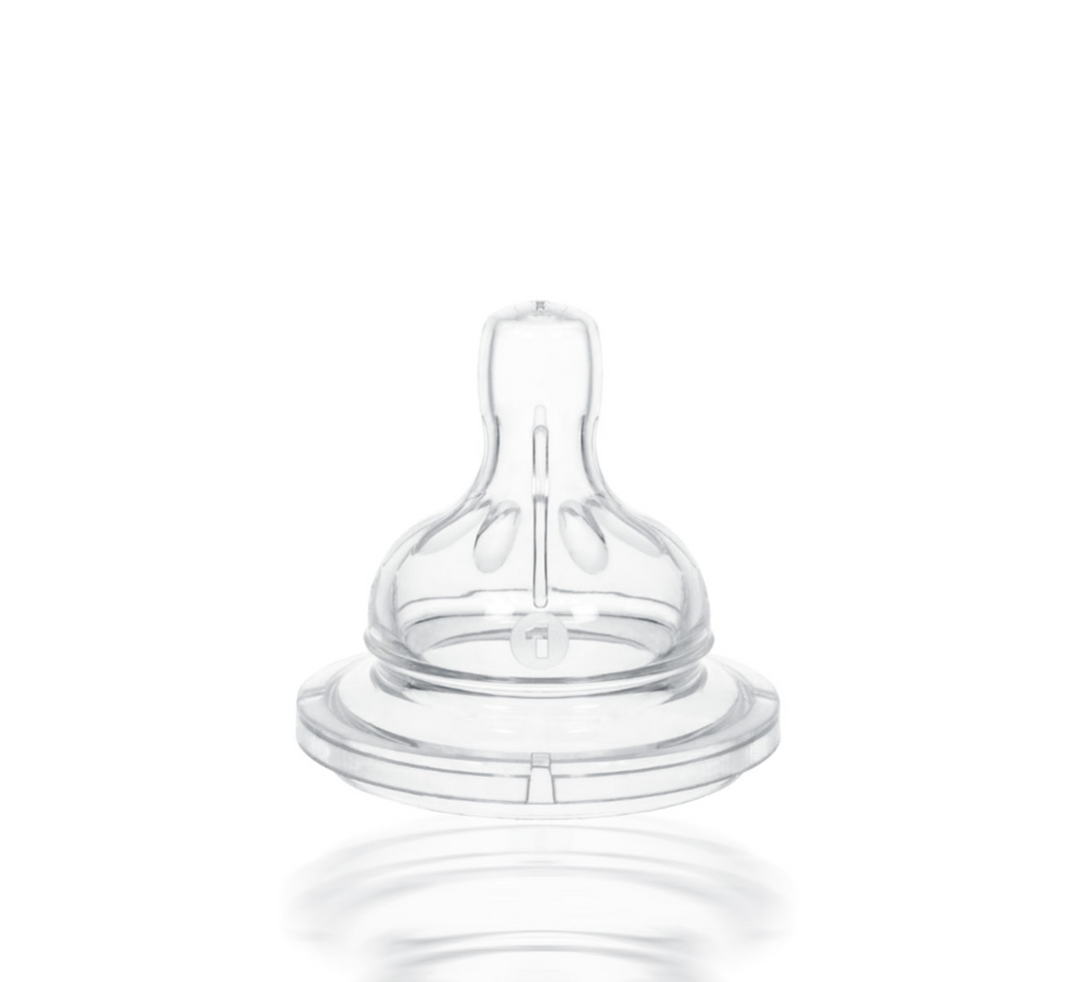 Wee Baby Wide Mouth Bottle Nipple 0-6Month No 1 at Zubaidas