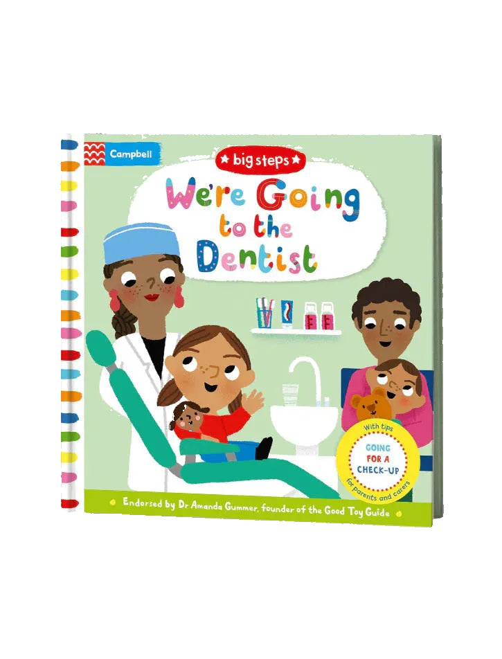 We're Going to the Dentist Board Book at Zubaidas