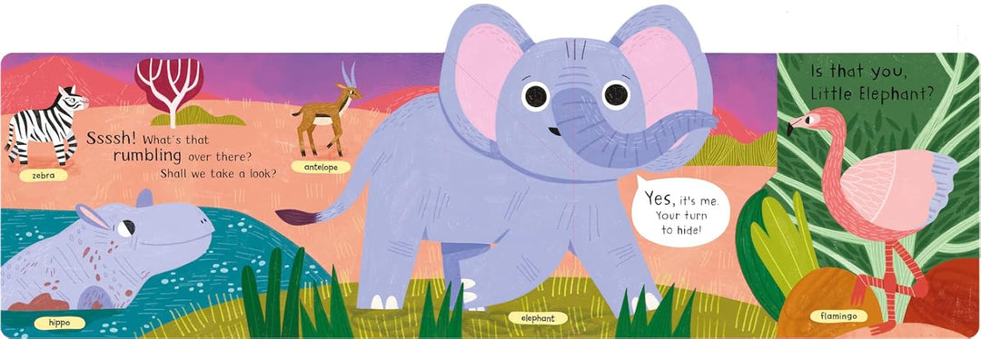 Where is Little Elephant? The Lift-The-Flap with a Pop-Up Ending! Board Book at Zubaidas Best Online Baby and Kids Store in Pakistan