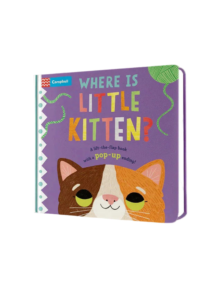 Where is Little Kitten? The Lift-The-Flap with a Pop-Up Ending! Board Book at Zubaidas