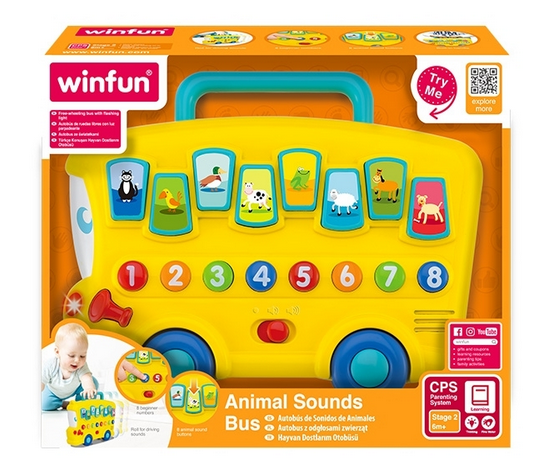 Winfun Animal Sounds Bus at Zubaidas