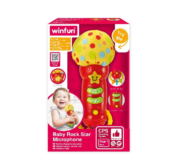 Winfun Rattle Musican Guitar at Zubaidas