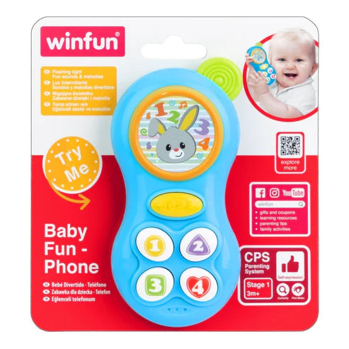 Winfun Fun Rattle Phone at Zubaidas