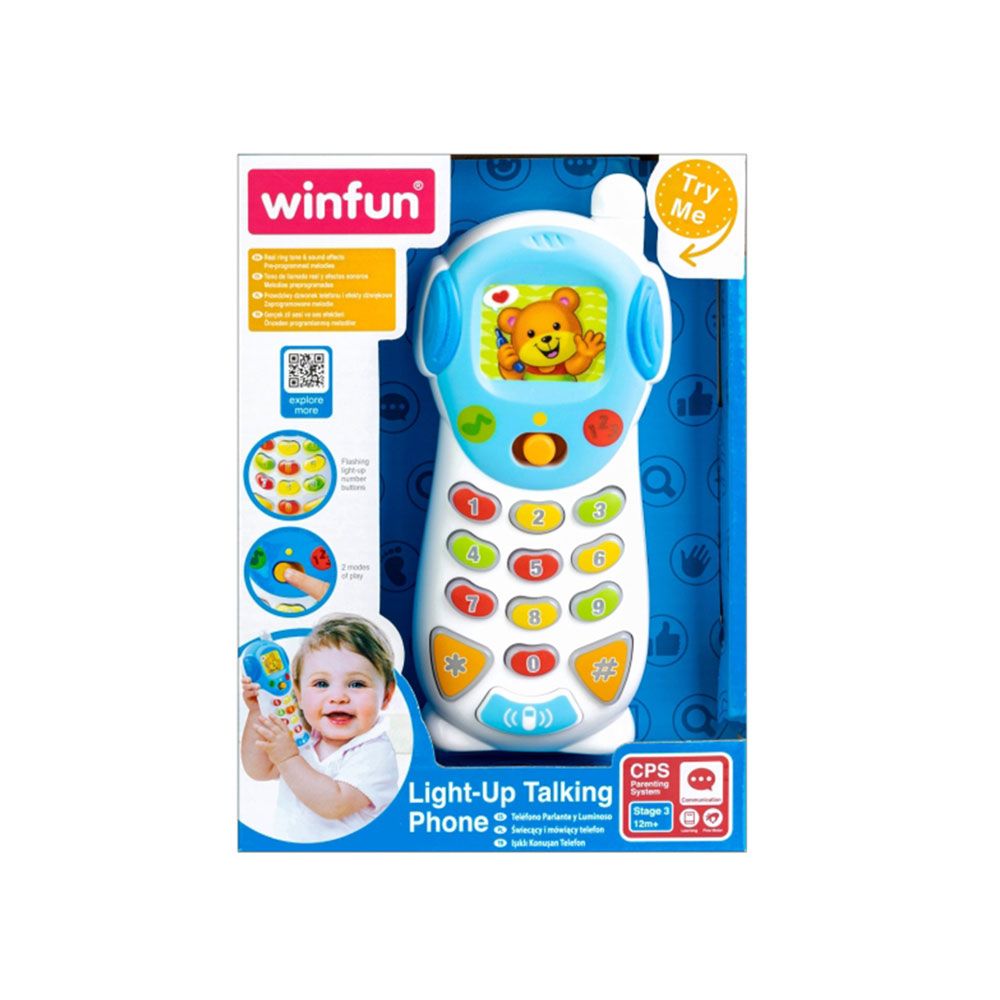 Winfun Light Up Talking Phone at Zubaidas Online Pakistan