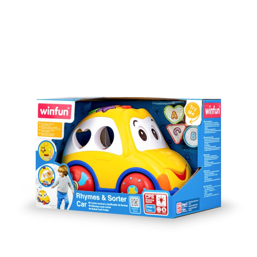 Winfun Rhymes and Sorter Car at Zubaidas Official Pakistan