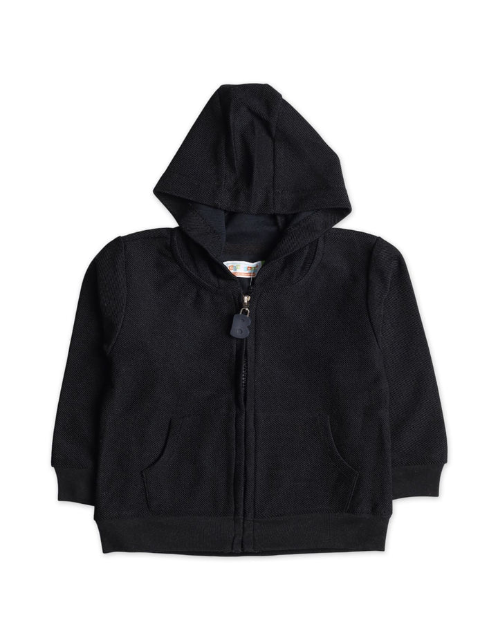 Young Boys 3 Pieces Winter Clothing Sets Bambies Striped Black at Zubaidas Official