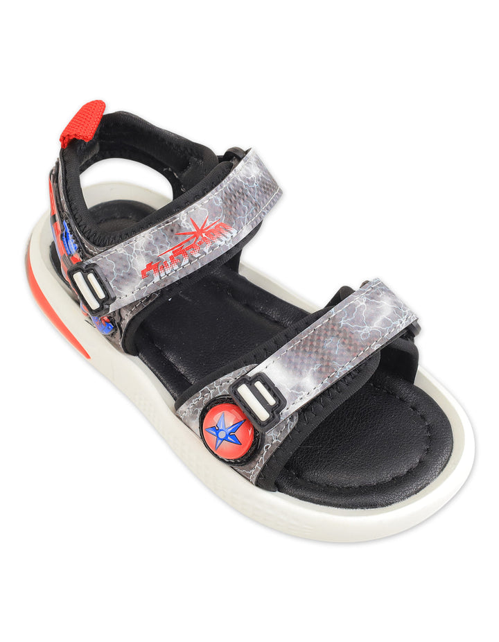 Young Boys Sandals Ultraman Red and Grey at Zubaidas Official Pakistan