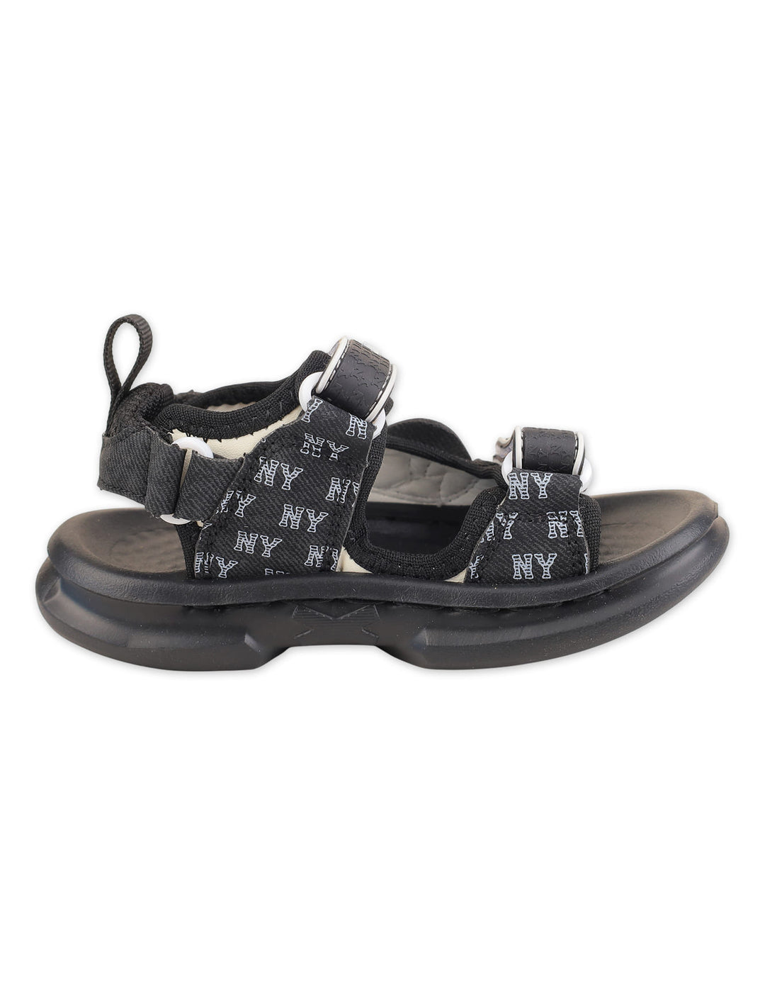 Young Boys Sporty Sandals Black and White at Zubaidas Online Pakistan