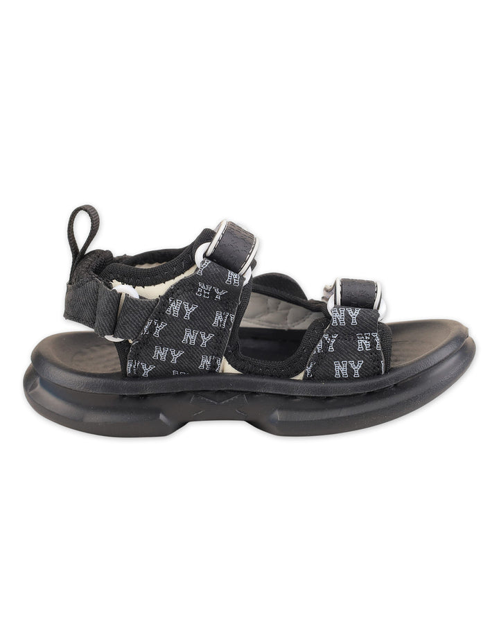 Young Boys Sporty Sandals Black and White at Zubaidas Online Pakistan