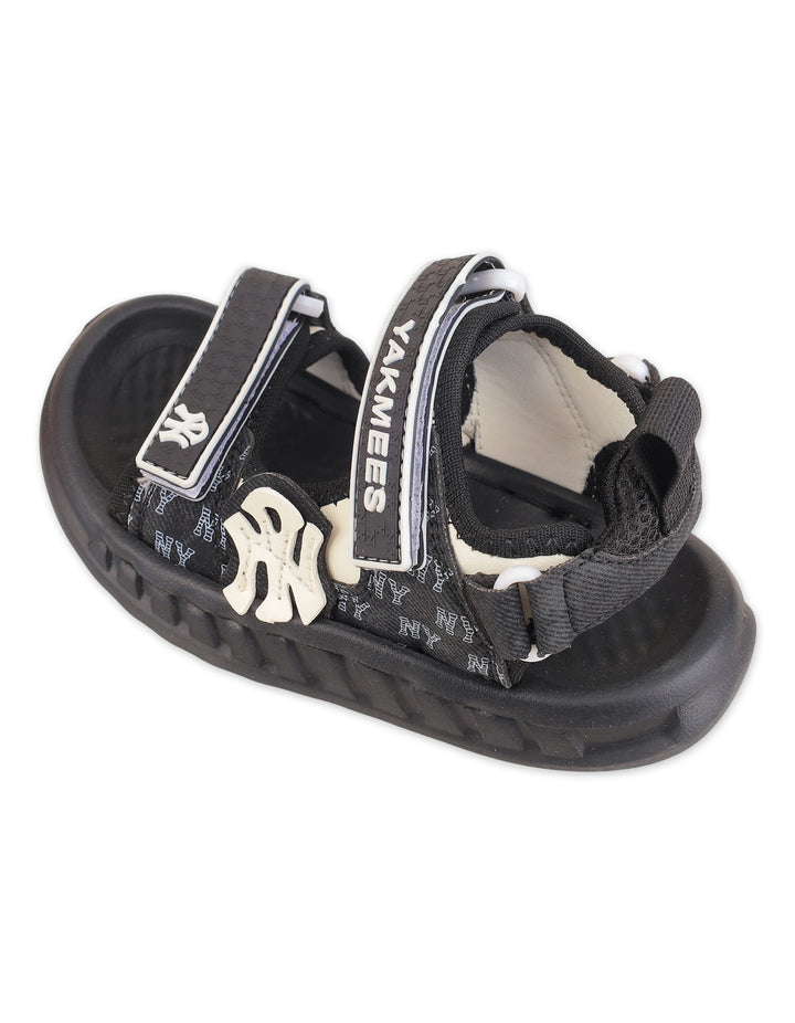 Young Boys Sporty Sandals Black and White at Zubaidas Best Baby and Kids Online Shop Pakistan